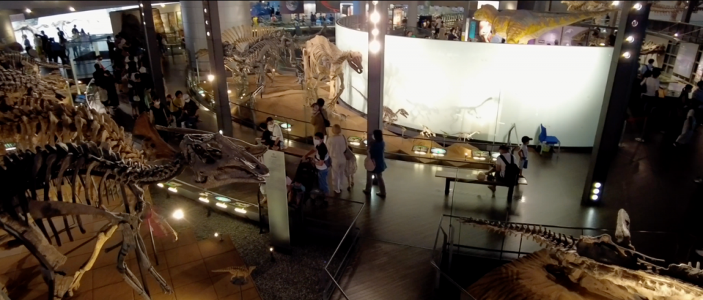 福井県立恐竜博物館の展示